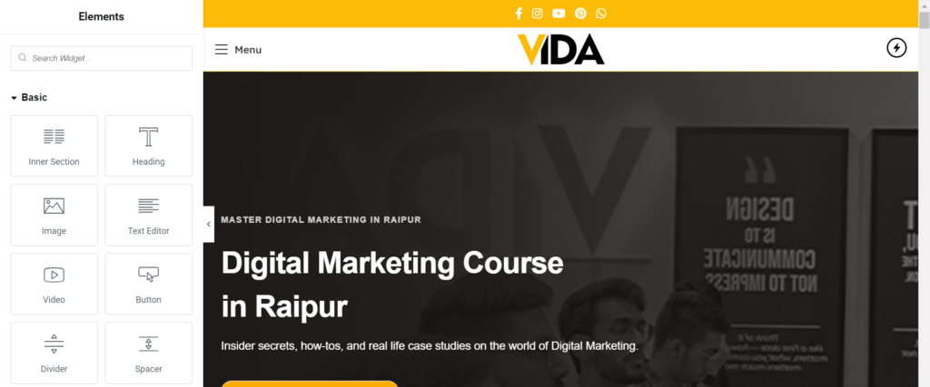 Website Structuring